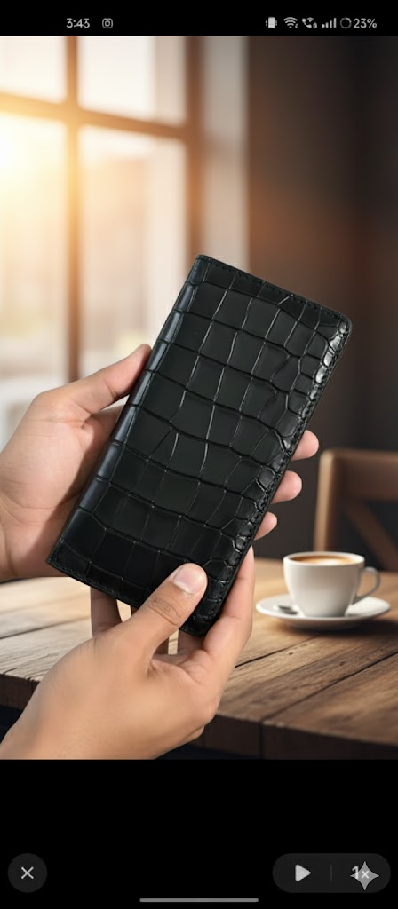 CROCODILE LONG WALLET