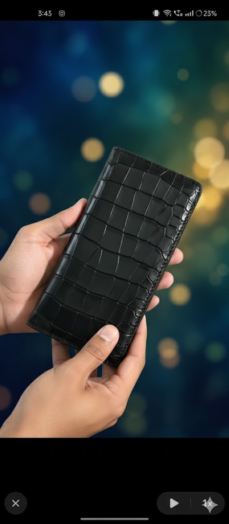 CROCODILE LONG WALLET